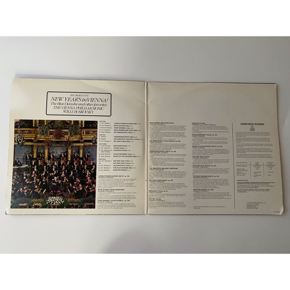 New Year's In Vienna Blue Danube Vienna Philharmonic Willi Boskovsky LDR 10001-2 - Picture 2 of 9